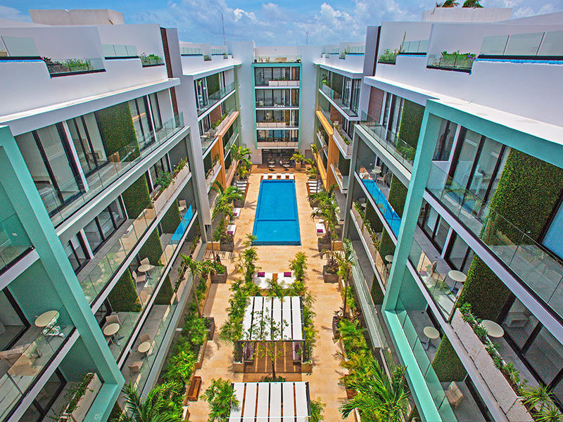 Klr The City Condos Playa del Carmen Exterior photo